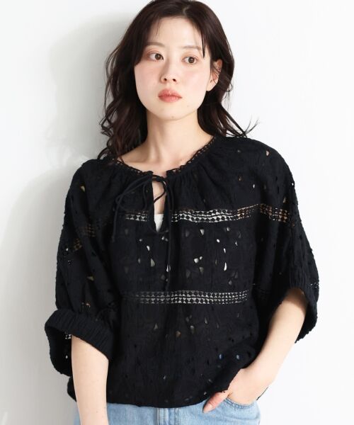 le.coeur blanc / ルクールブラン シャツ・ブラウス | TORRAZZO DONNAカットワークレースブラウス | 詳細18