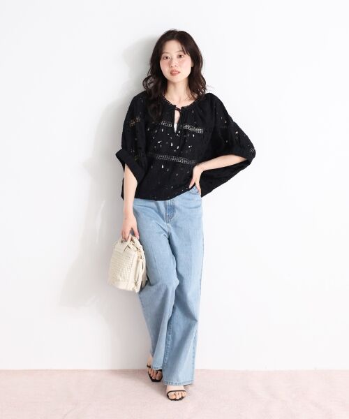 le.coeur blanc / ルクールブラン シャツ・ブラウス | TORRAZZO DONNAカットワークレースブラウス | 詳細19