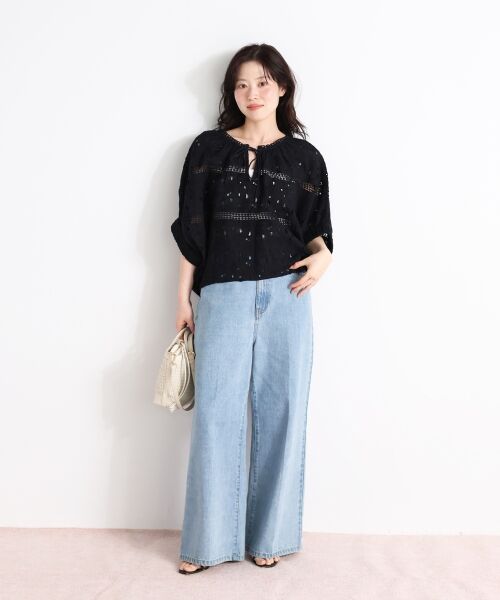 le.coeur blanc / ルクールブラン シャツ・ブラウス | TORRAZZO DONNAカットワークレースブラウス | 詳細20