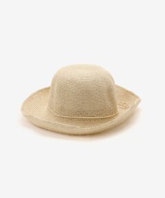 le.coeur blanc / ルクールブラン ハット | 細ペーパーコマ編みハット