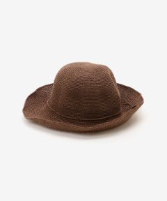 le.coeur blanc / ルクールブラン ハット | 細ペーパーコマ編みハット