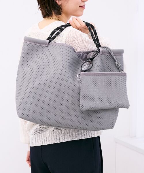 le.coeur blanc / ルクールブラン トートバッグ | ネオプレーンパンチングトート | 詳細8