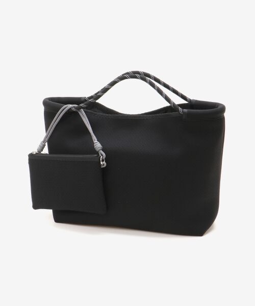 le.coeur blanc / ルクールブラン トートバッグ | ネオプレーンパンチングトート（ブラック）