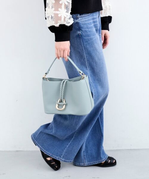 le.coeur blanc / ルクールブラン ショルダーバッグ | リングモチーフ付きショルダー | 詳細15