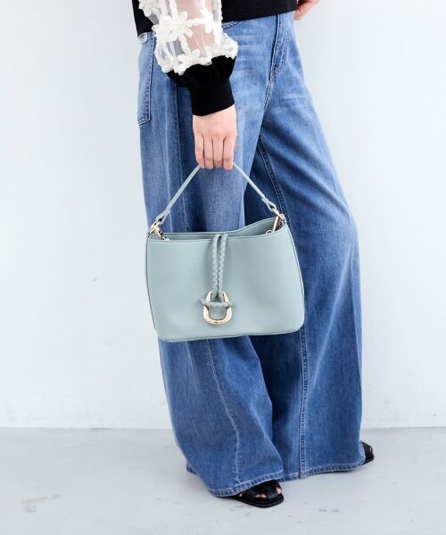 le.coeur blanc / ルクールブラン ショルダーバッグ | リングモチーフ付きショルダー | 詳細16