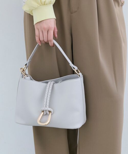 le.coeur blanc / ルクールブラン ショルダーバッグ | リングモチーフ付きショルダー | 詳細6