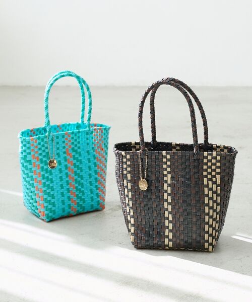 le.coeur blanc / ルクールブラン かごバック | スクエアメルカドバッグ | 詳細14