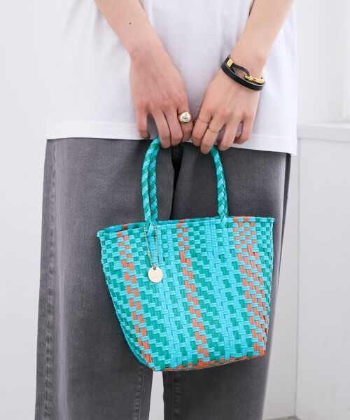 le.coeur blanc / ルクールブラン かごバック | スクエアメルカドバッグ | 詳細2