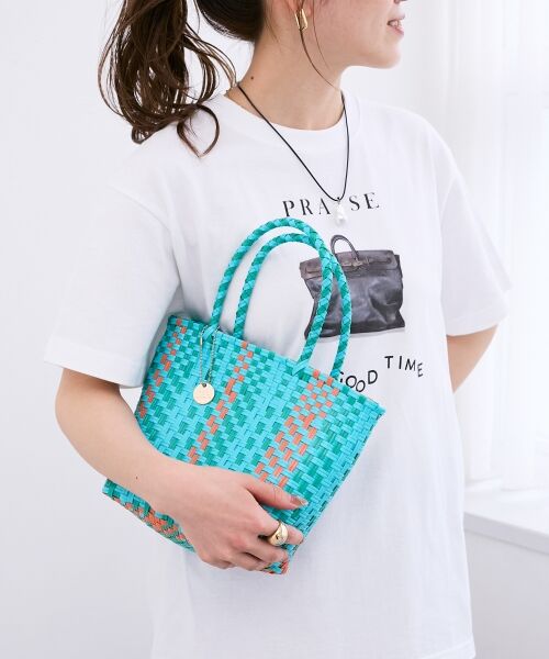 le.coeur blanc / ルクールブラン かごバック | スクエアメルカドバッグ | 詳細5