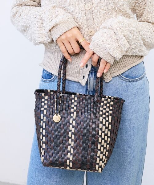 le.coeur blanc / ルクールブラン かごバック | スクエアメルカドバッグ | 詳細7