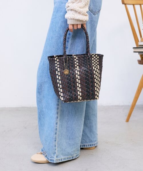 le.coeur blanc / ルクールブラン かごバック | スクエアメルカドバッグ | 詳細8