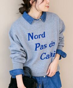 le.coeur blanc / ルクールブラン ニット・セーター | AL ダブルジャガードロゴニット