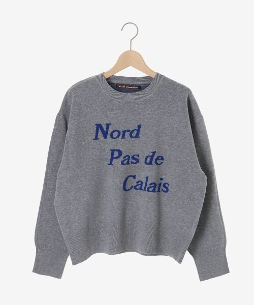 le.coeur blanc / ルクールブラン ニット・セーター | AL ダブルジャガードロゴニット | 詳細13