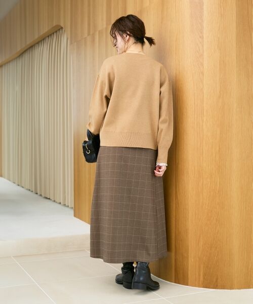 le.coeur blanc / ルクールブラン ニット・セーター | AL ダブルジャガードロゴニット | 詳細27