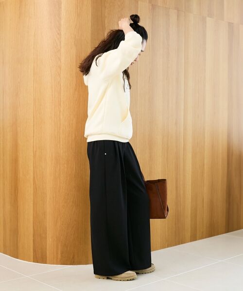 le.coeur blanc / ルクールブラン その他パンツ | 《スタイルアップ効果も抜群》AL ストレッチタックストレートパンツ | 詳細20