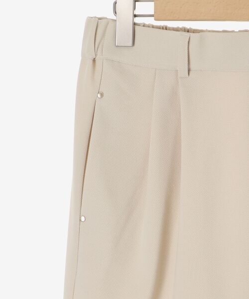 le.coeur blanc / ルクールブラン その他パンツ | 《スタイルアップ効果も抜群》AL ストレッチタックストレートパンツ | 詳細28