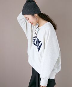 le.coeur blanc / ルクールブラン スウェット | 裏毛ロゴスウェットプルオーバー