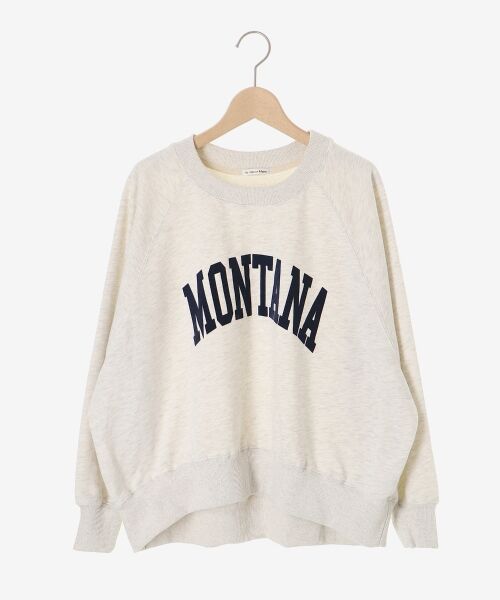 le.coeur blanc / ルクールブラン スウェット | 《WEB限定アイテム》裏毛ロゴスウェットプルオーバー | 詳細1