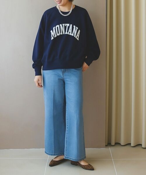 le.coeur blanc / ルクールブラン スウェット | 《WEB限定アイテム》裏毛ロゴスウェットプルオーバー | 詳細13