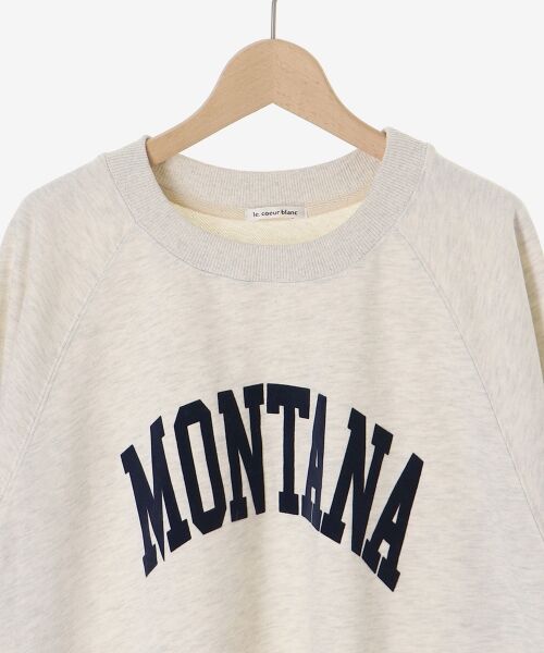 le.coeur blanc / ルクールブラン スウェット | 《WEB限定アイテム》裏毛ロゴスウェットプルオーバー | 詳細25