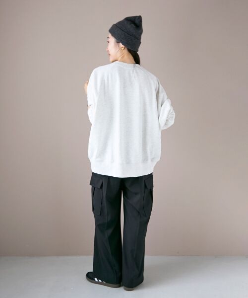 le.coeur blanc / ルクールブラン スウェット | 《WEB限定アイテム》裏毛ロゴスウェットプルオーバー | 詳細5