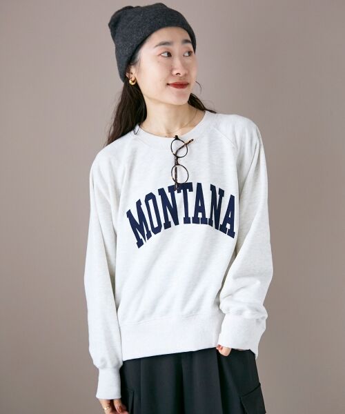 le.coeur blanc / ルクールブラン スウェット | 《WEB限定アイテム》裏毛ロゴスウェットプルオーバー | 詳細8