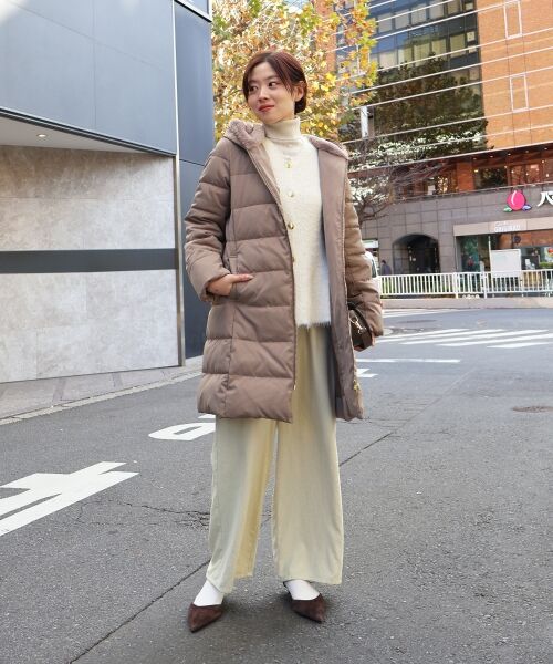 le.coeur blanc / ルクールブラン ベスト | 《WEB限定アイテム》フェザーヤーンラメニットベスト | 詳細13