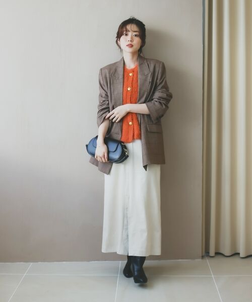 le.coeur blanc / ルクールブラン ベスト | 《WEB限定アイテム》フェザーヤーンラメニットベスト | 詳細30