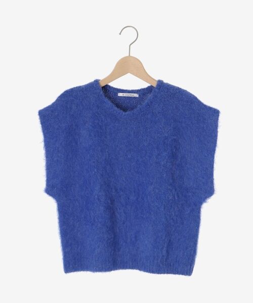 le.coeur blanc / ルクールブラン ベスト | 《WEB限定アイテム》ソフトシャギーニットベスト | 詳細1