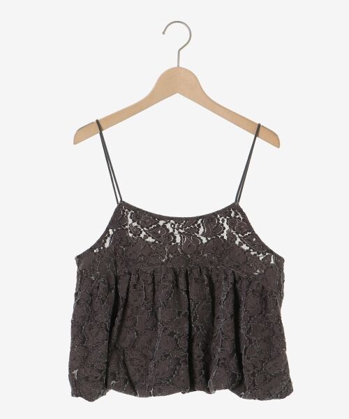 le.coeur blanc / ルクールブラン キャミソール・チューブトップ | 《WEB限定アイテム》起毛レースバルーンキャミ | 詳細27