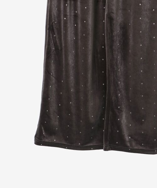 le.coeur blanc / ルクールブラン その他パンツ | 《WEB限定アイテム》グリッタードットベロアイージーパンツ | 詳細25