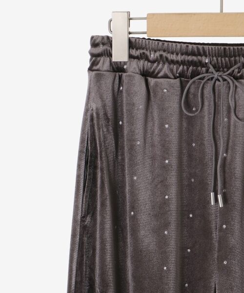 le.coeur blanc / ルクールブラン その他パンツ | 《WEB限定アイテム》グリッタードットベロアイージーパンツ | 詳細26