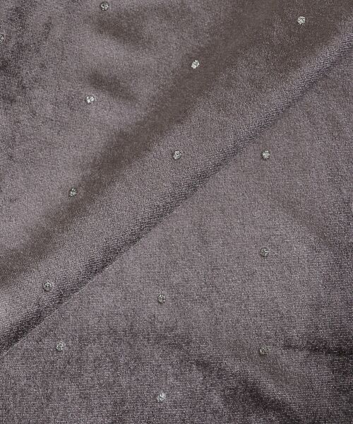 le.coeur blanc / ルクールブラン その他パンツ | 《WEB限定アイテム》グリッタードットベロアイージーパンツ | 詳細27