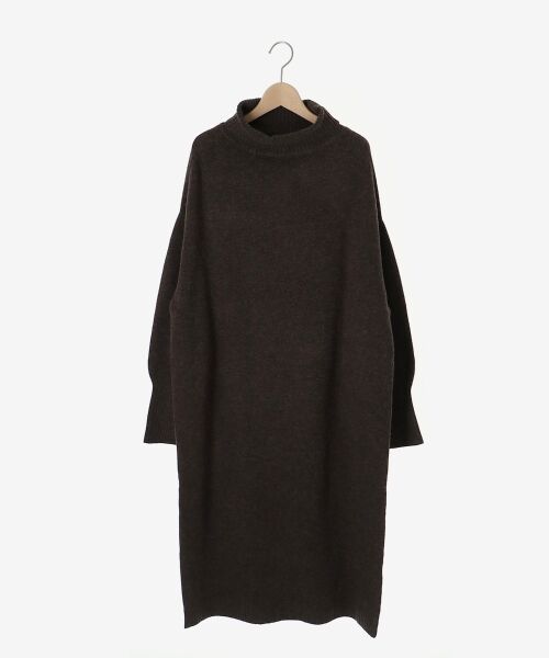 le.coeur blanc / ルクールブラン ロング・マキシ丈ワンピース | ネックが選べるニットワンピース | 詳細1