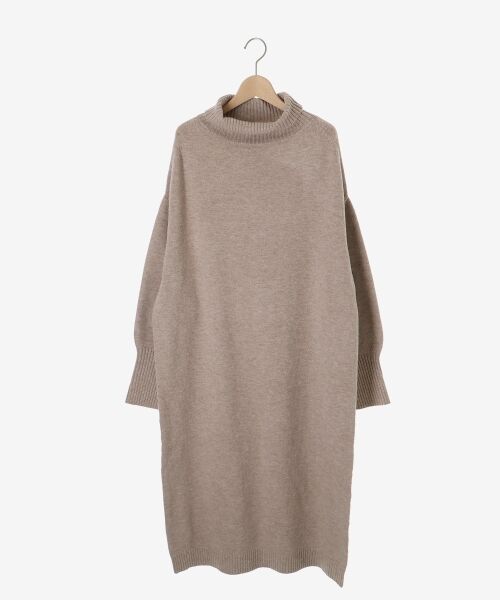 le.coeur blanc / ルクールブラン ロング・マキシ丈ワンピース | ネックが選べるニットワンピース | 詳細22
