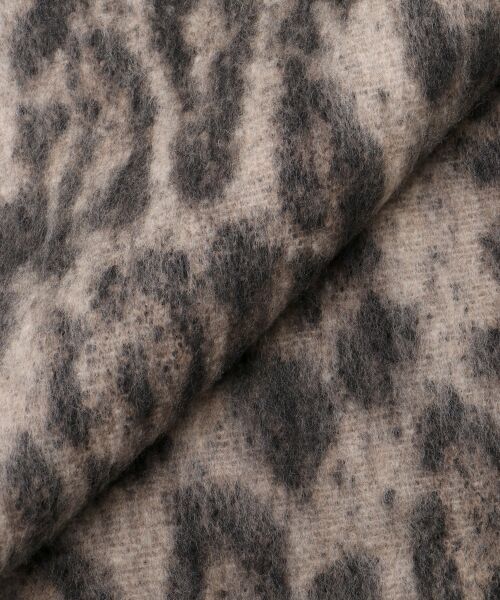 le.coeur blanc / ルクールブラン マフラー・ショール・スヌード・ストール | 《WEB限定アイテム》レオパードシャギーマフラー | 詳細16