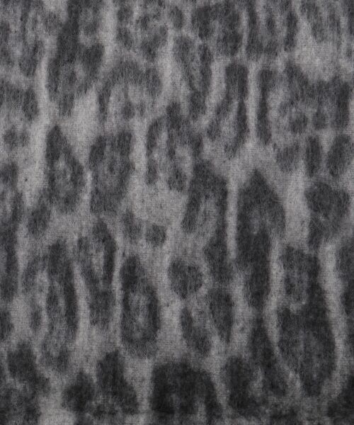 le.coeur blanc / ルクールブラン マフラー・ショール・スヌード・ストール | 《WEB限定アイテム》レオパードシャギーマフラー | 詳細18