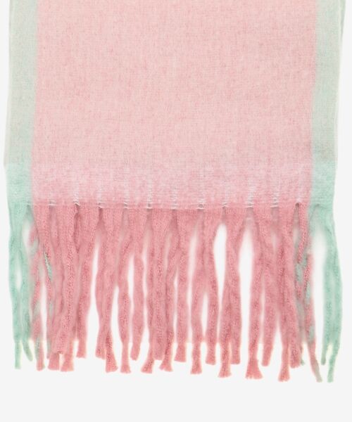 le.coeur blanc / ルクールブラン マフラー・ショール・スヌード・ストール | 《WEB限定アイテム》MIXカラーフリンジマフラー | 詳細29