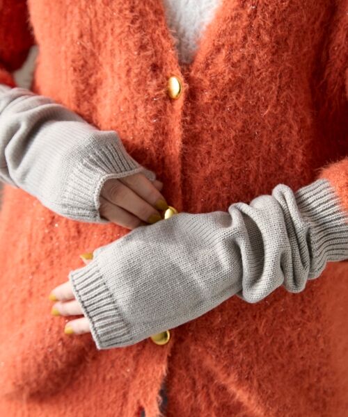 le.coeur blanc / ルクールブラン その他小物 | 《WEB限定アイテム》シンプルアームウォーマー | 詳細14