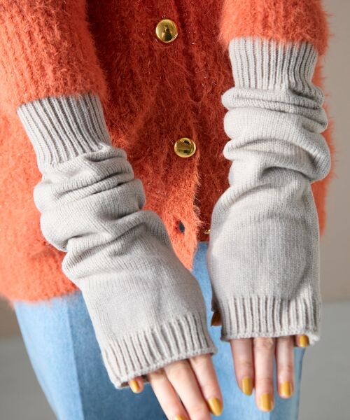 le.coeur blanc / ルクールブラン その他小物 | 《WEB限定アイテム》シンプルアームウォーマー | 詳細15