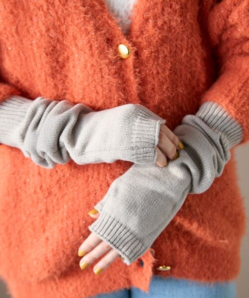 le.coeur blanc / ルクールブラン その他小物 | 《WEB限定アイテム》シンプルアームウォーマー | 詳細16