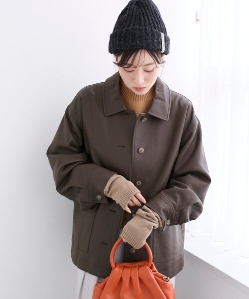 le.coeur blanc / ルクールブラン その他小物 | 《WEB限定アイテム》シンプルアームウォーマー | 詳細7