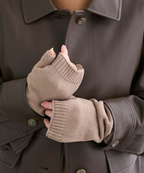 le.coeur blanc / ルクールブラン その他小物 | 《WEB限定アイテム》シンプルアームウォーマー | 詳細9