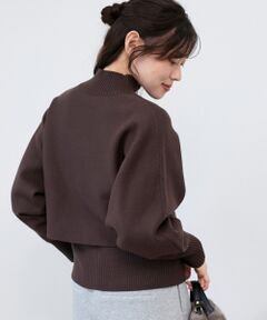 le.coeur blanc / ルクールブラン ニット・セーター | 《手洗い可能》3WAYハイネックレイヤードニット