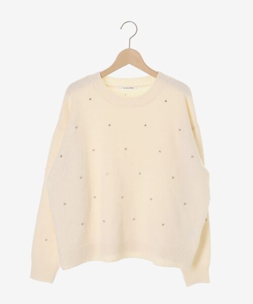 le.coeur blanc / ルクールブラン ニット・セーター | ビジュークルーニット | 詳細29