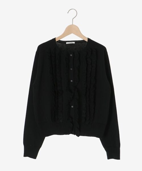 le.coeur blanc / ルクールブラン カーディガン・ボレロ | フロントフリルニットカーデ | 詳細12