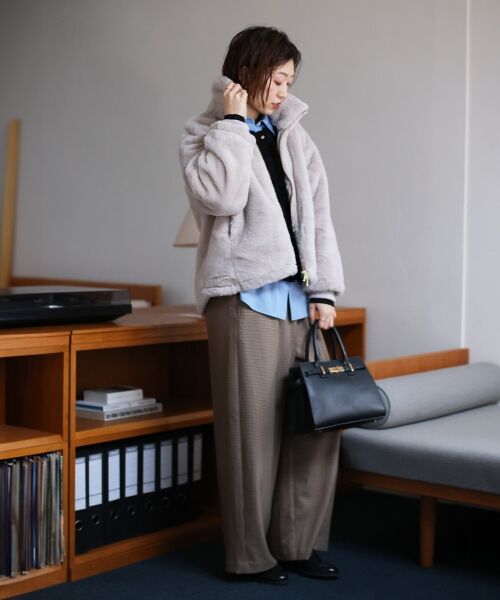 le.coeur blanc / ルクールブラン カーディガン・ボレロ | フロントフリルニットカーデ | 詳細28