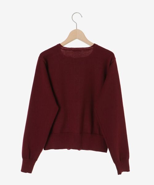 le.coeur blanc / ルクールブラン カーディガン・ボレロ | フロントフリルニットカーデ | 詳細29