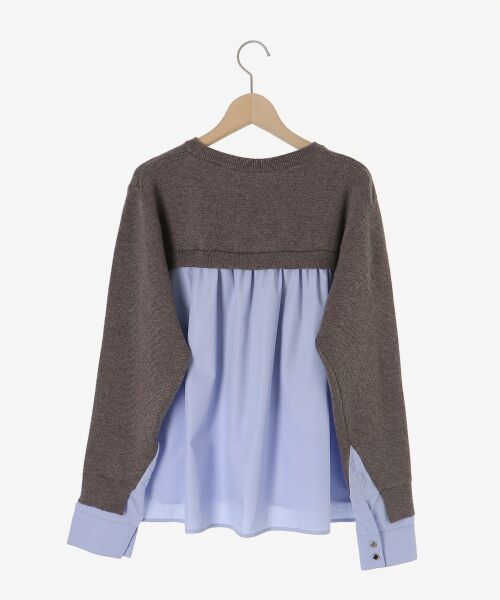 le.coeur blanc / ルクールブラン ニット・セーター | ブロードドッキングニットプル | 詳細20