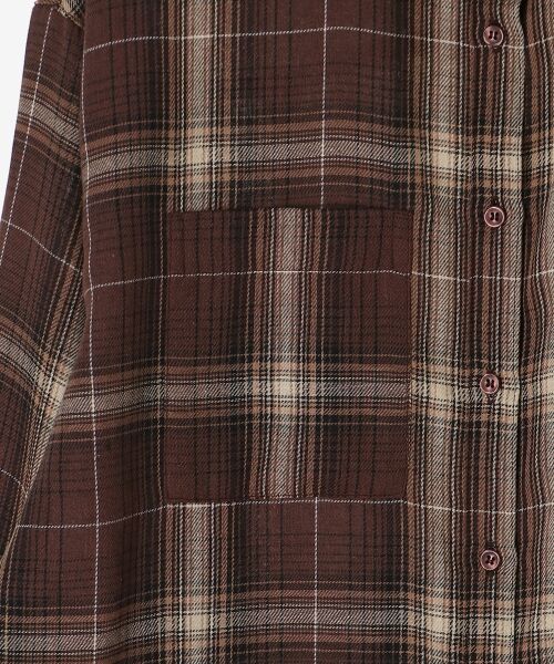 le.coeur blanc / ルクールブラン シャツ・ブラウス | 《手洗い可能》チェックオーバーシャツ | 詳細29